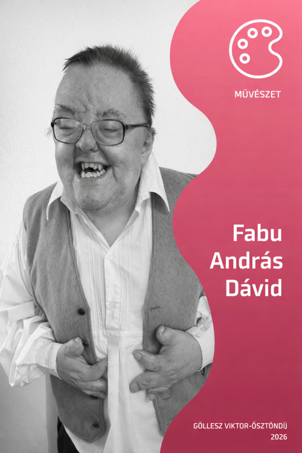 Fabu András Dávid a Göllesz Viktor-ösztöndíj művészet kategóriájának nyertese