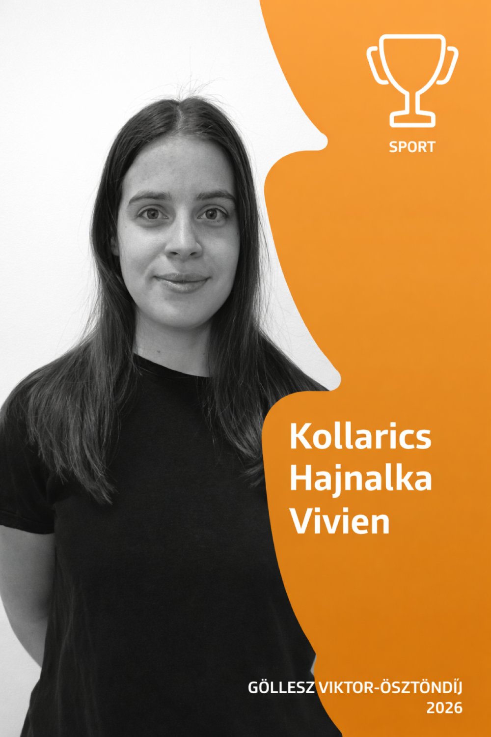 Kollarics Hajnalka Vivien a Göllesz Viktor-ösztöndíjunk sport kategóriájának nyertese